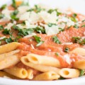 Penne with Pink Vodka Cream Sauce